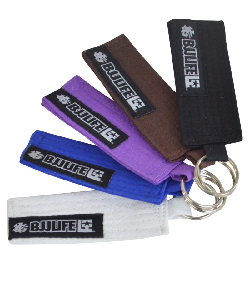 BJJ Life Rank Key Chains