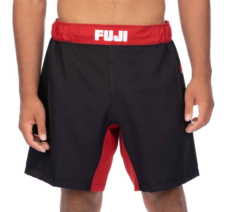 FujiEssentialGrapplingRedFightShorts