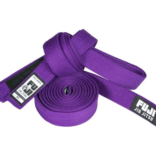 FujiPremiumPearlWeaveBJJBeltpurple