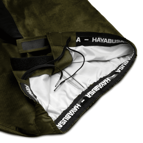 Hex MidLenth FightShorts Green VelcroDetail