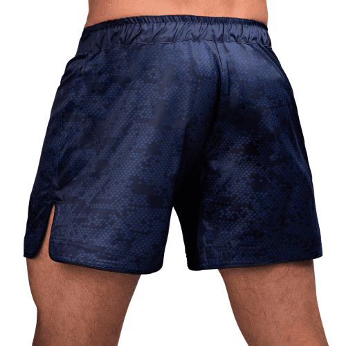 Hexagon Mid Shorts BLUE BACK