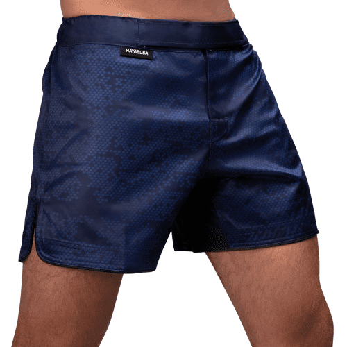 Hexagon Mid Shorts BLUE RIGHT