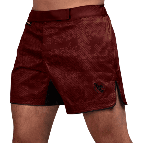 Hexagon Mid Shorts BURGUNDY Main