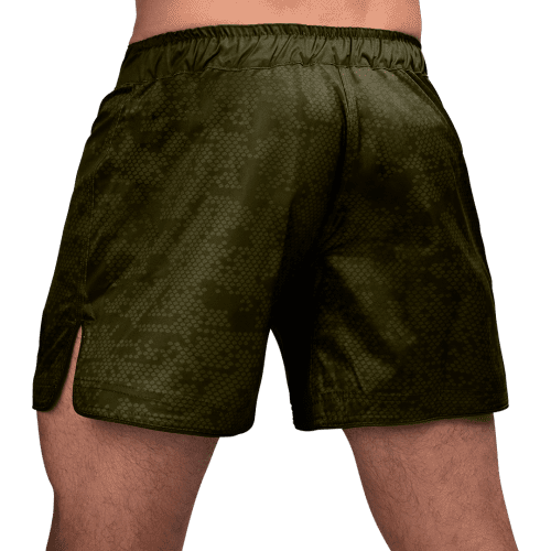 Hexagon Mid Shorts GREEN BACK