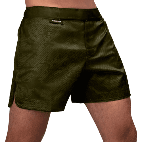 Hexagon Mid Shorts GREEN RIGHT