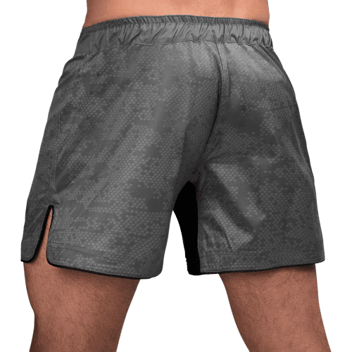 Hexagon Mid Shorts GREY BACK