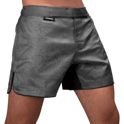 Hexagon Mid Shorts GREY RIGHT