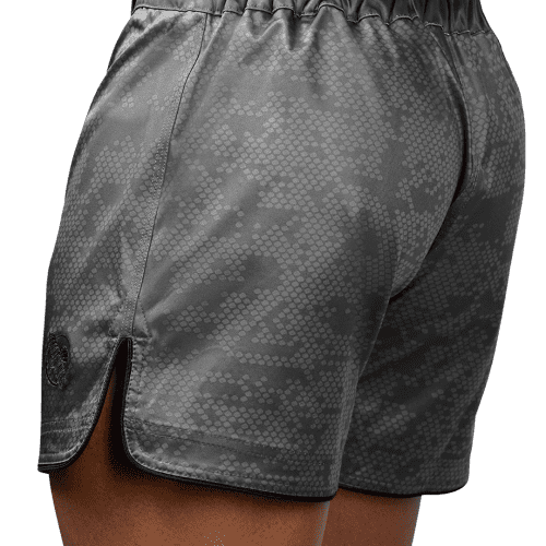 Hexagon Mid Shorts GREY SideSlit