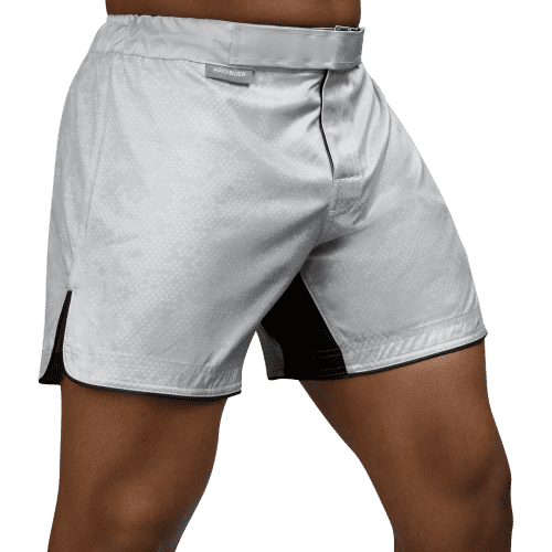 Hexagon Mid Shorts WHITE RIGHT