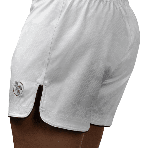 Hexagon Mid Shorts WHITE SideSlit