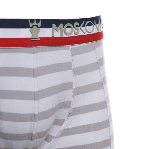 Moskova M2 Cotton Flag White Grey Boxer Briefs 4