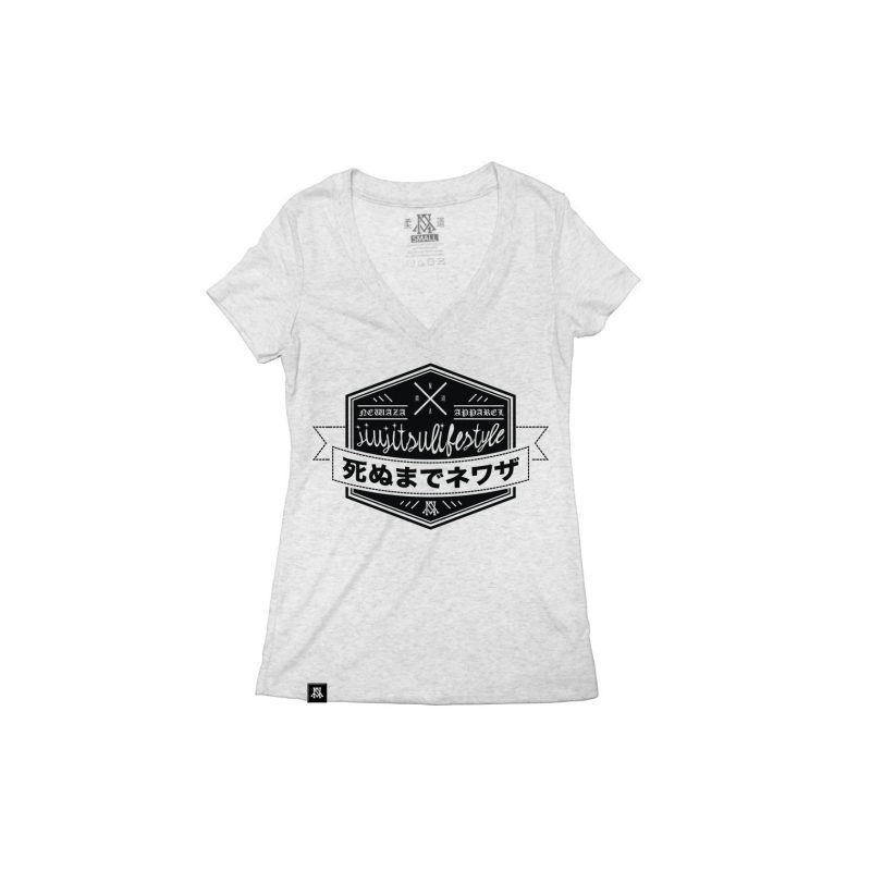 Newaza Jiu Jitsu Lifestyle Women's Vneck - Bridge City Fight Shop - 1