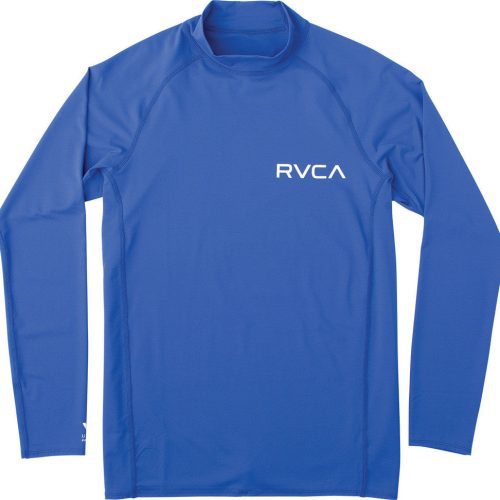 RVCA Boy s RVCA Solid Long Sleeve Rashguard surf