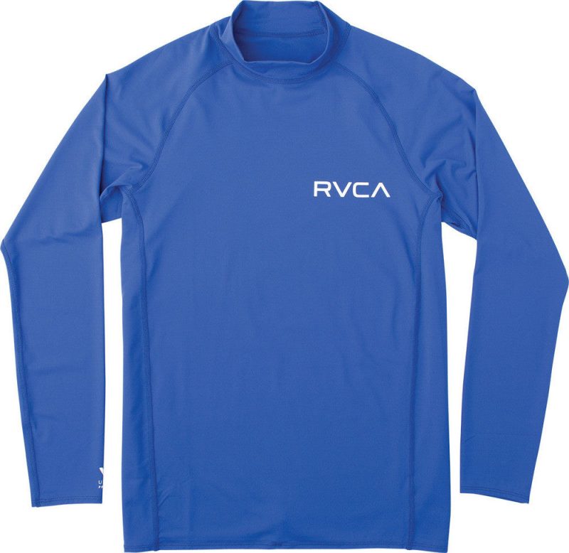 RVCA Boy s RVCA Solid Long Sleeve Rashguard surf