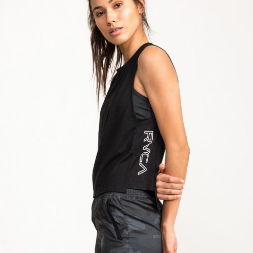 RVCA Rogue Tank black 3