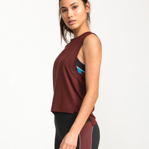 RVCA Rogue Tank black brick 3