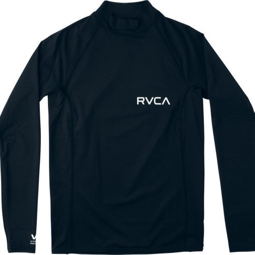 RVCA Solid Long Sleeve Rashguard navy