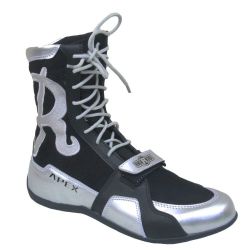 RingsideApexEliteBoxingShoesilver