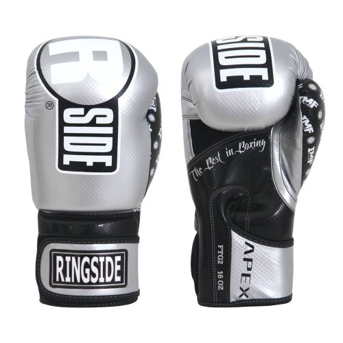 RingsideApexFlashTrainingGlovessilverblack