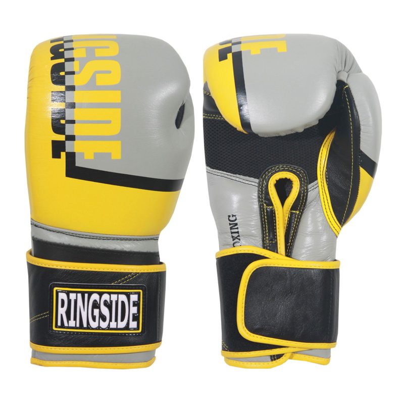 RingsideOmegaSparringGlovessilveryellow