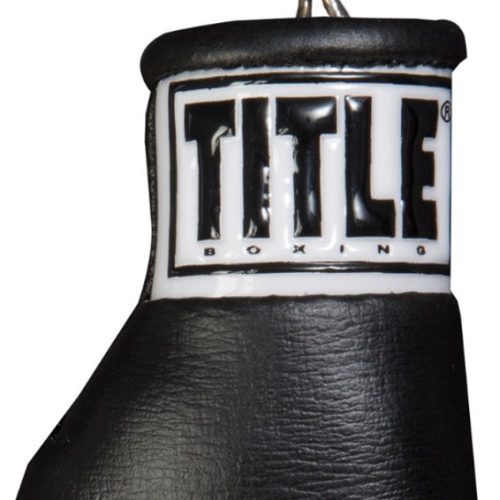 TITLEExcelBoxingGloveKeyringblack