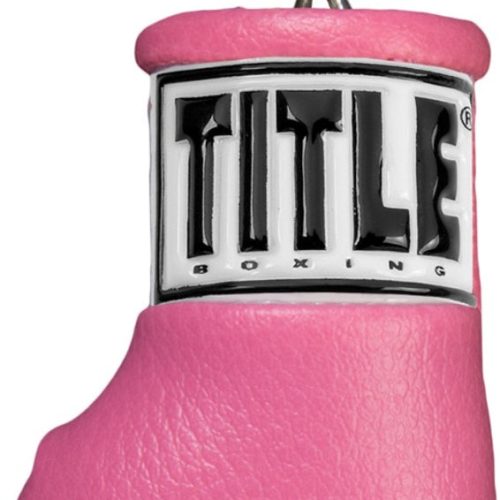 TITLEExcelBoxingGloveKeyringpink