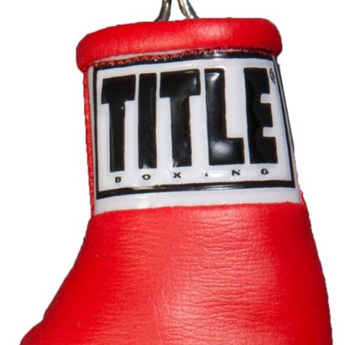 TITLEExcelBoxingGloveKeyringred