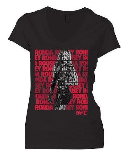 UFC Ronda text tee womens